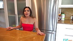 Asian Teen Gets The Dick For Not Cleaning Up