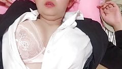 Chinese amateur girl getting fucked by shy guy [short]